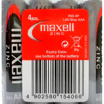 Э\п Maxell R3 4шт (40)