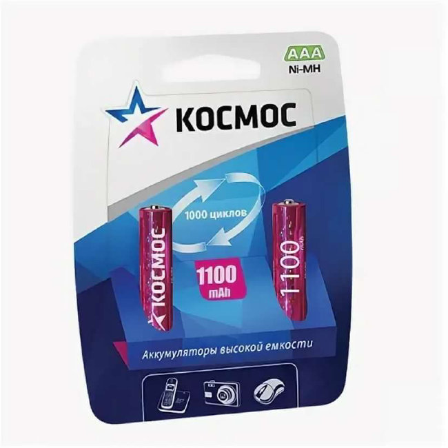 Ак-р Космос R3 1100ma