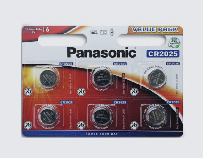 Э\п Panasonic CR2025 BL6