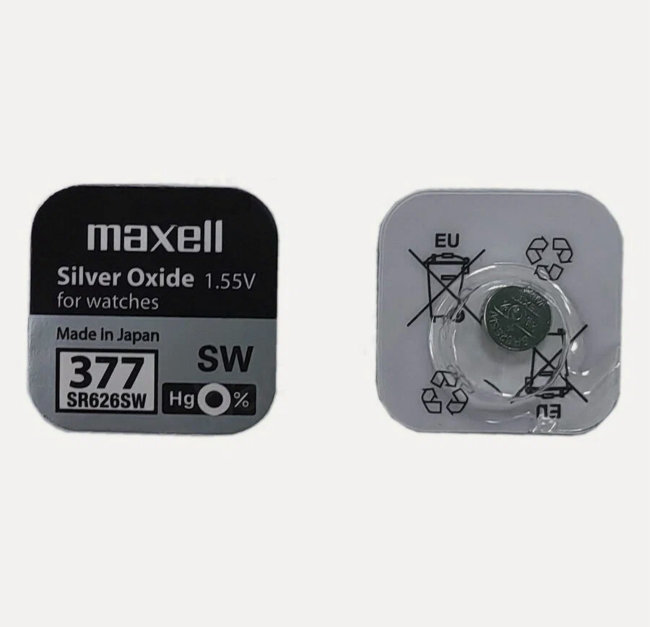Э\п Maxell (377) SR626SW SR66 BL5