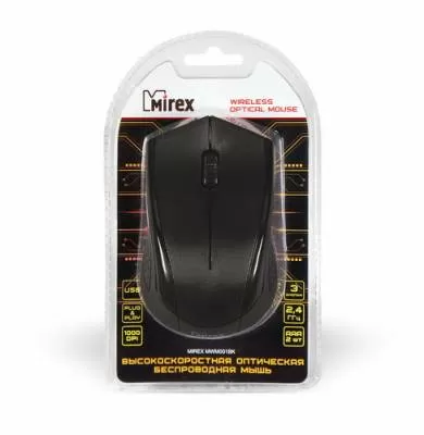 Мышь беспроводная MIREX  MWM001BK