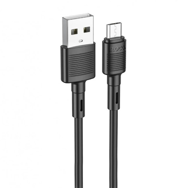 Кабель HOCO MicroUSB 1м чёрный (X83)