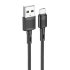 Кабель HOCO MicroUSB 1м чёрный (X83)