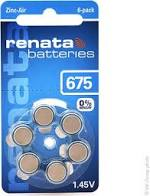 Э\п Renata ZA-675 BL6 д\слух аппар