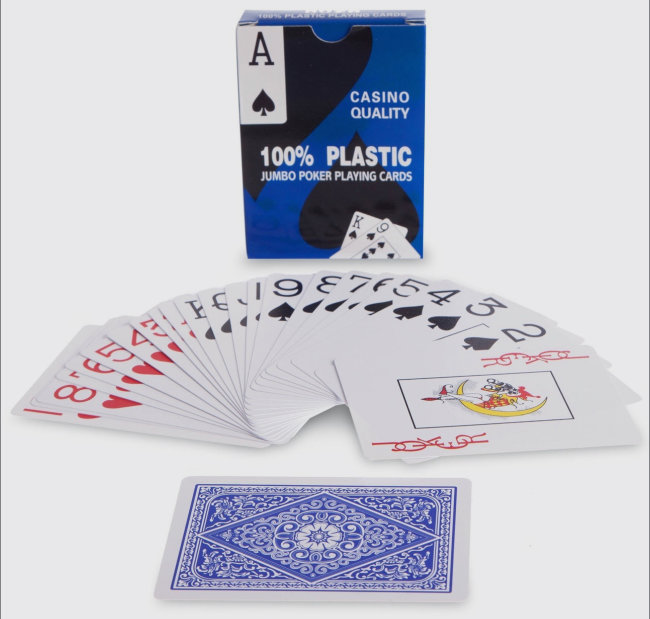Карты сувенирные пластик 54шт JUMBO