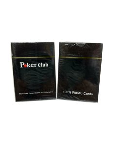 Карты сувенирные пластик 54шт Poker stars