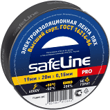 Изолента Safeline 19х20 чёрн