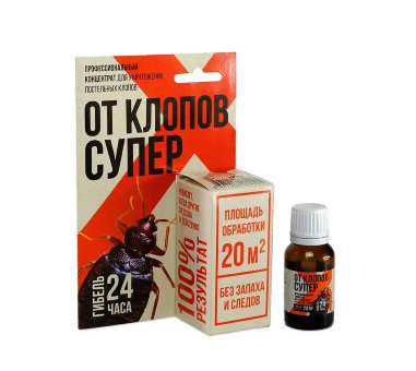 Жидкость-эмульсия от клопов ОКПС10Ф 10мл арт.4095 (30)