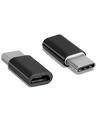 Кабель-адаптер Remax OTG Type-C - microUSB чёрный