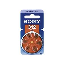 Э\п Sony ZA 312 BL6 д\слух аппар