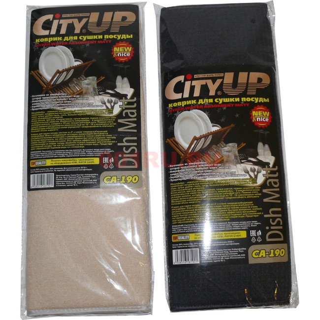 Коврик для посуды CITY UP арт CA190  40х45