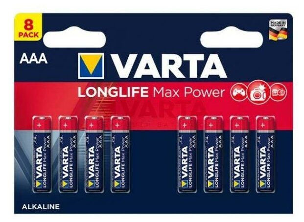 Э\п Varta LonglifeMaxPower LR03 BL8