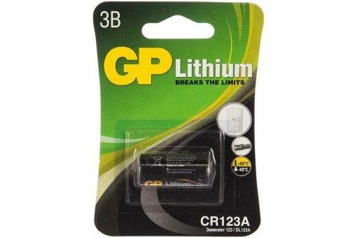 Э\п GP CR123A 3V BL1