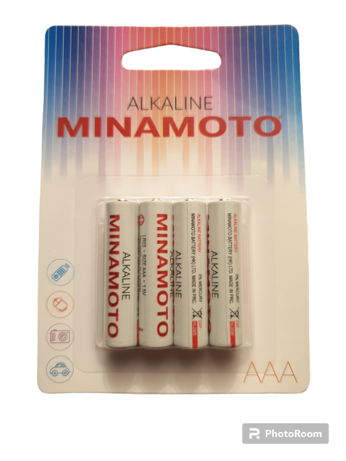 Э\п Minamoto LR03 алкалин BL4