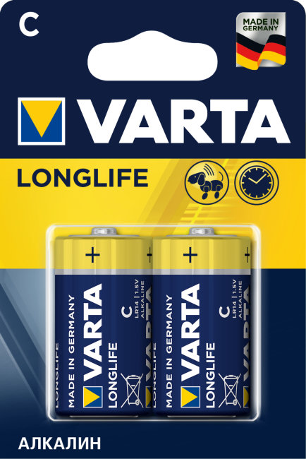 Э\п Varta Longlife LR14 BL2