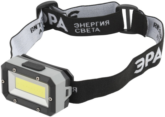 Фонарь налоб Эра GB-708 5W COB 3хAAA чёрный