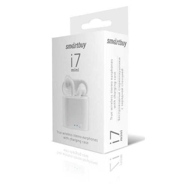 Гарнитура Smartbuy SBH-301  i7 mini,белая TWS Bluetooth