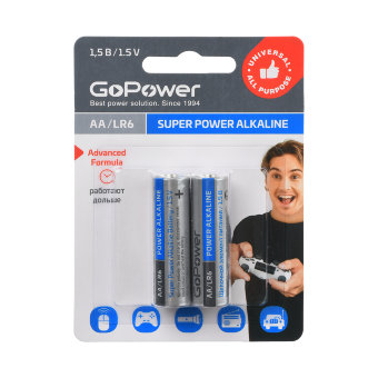 Э\п GoPower LR06 BL2 (24шт/480)