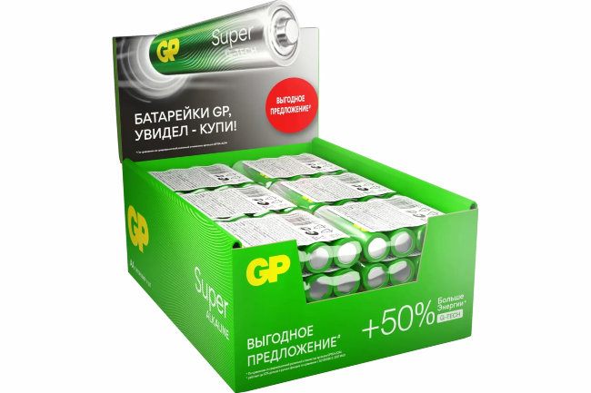 Э\п GP LR03 SUPER G-Tech 4шт в боксе (96/384)