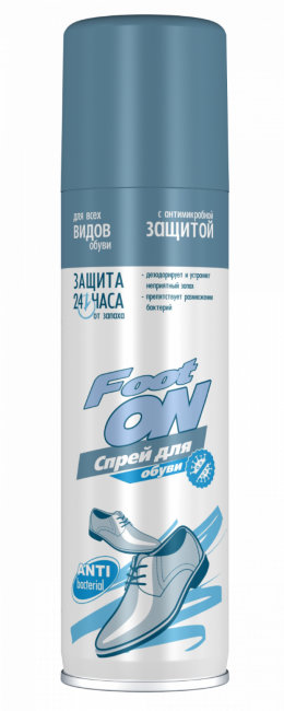 FootON дезодорант для обуви с антимикробной защитой 153мл
