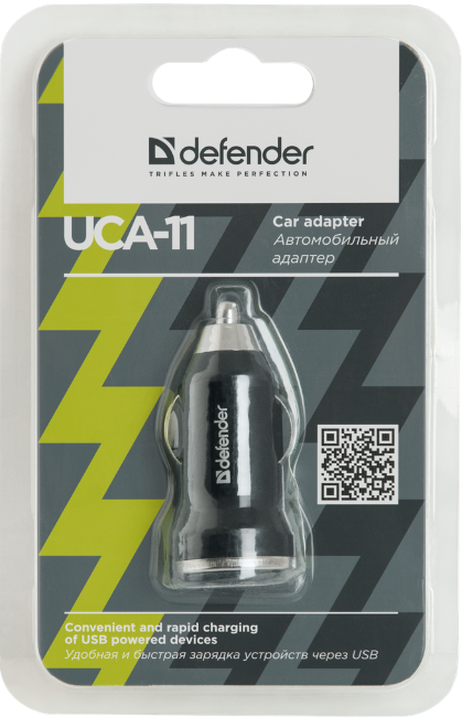 Авто з\у Defender Uca-11  1xUSB 1A