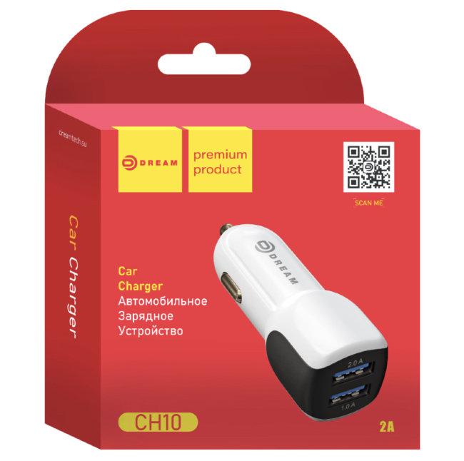 Авто з\у Dream CH18  PD USB 3A