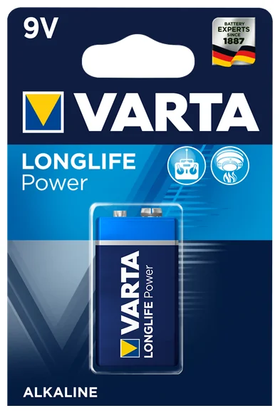 Э\п Varta 6LR61 LongLife Power  BL1 КРОНА