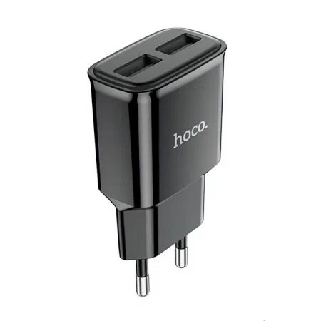 З\У HOCO C88A 2USB 2.4A чёрный