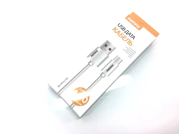 Кабель Remax  microUSB 1m UVI белый