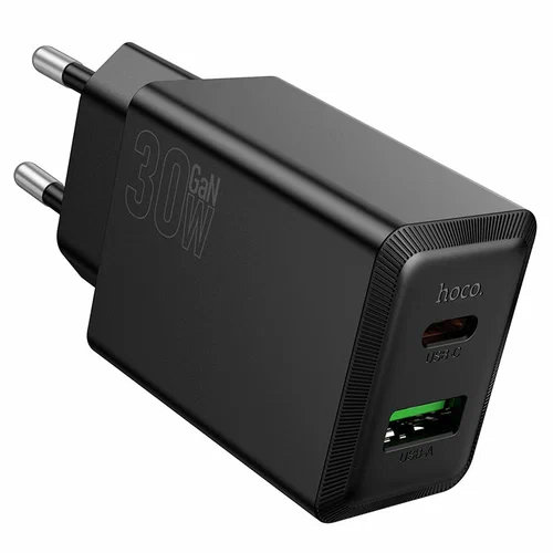 З\У HOCO N71 1USB-1Type-C 30W чёрный
