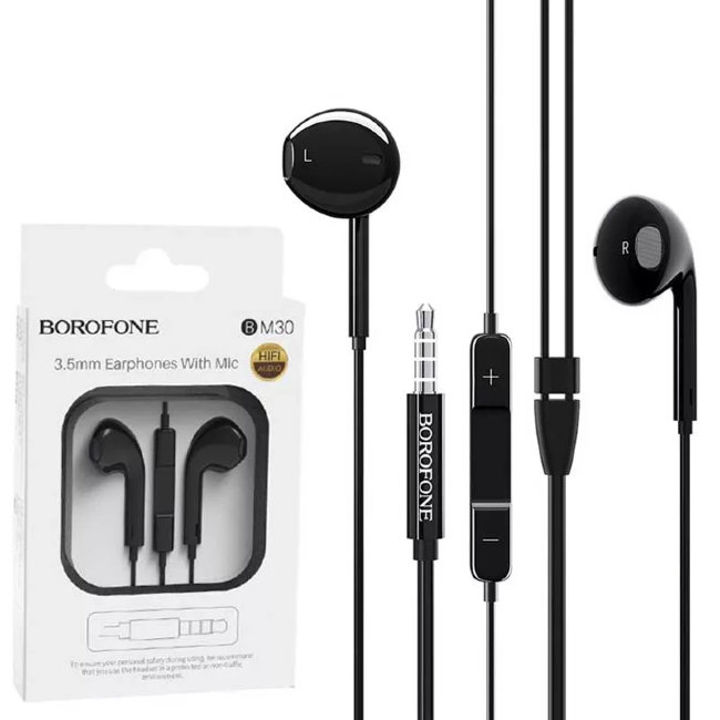Гарнитура Borofone BM30 чёрный
