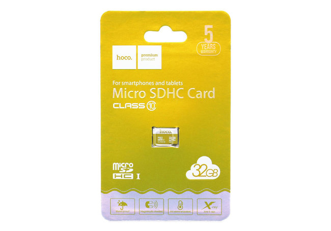 Карта памяти MicroSD Hoco 32GB Class10