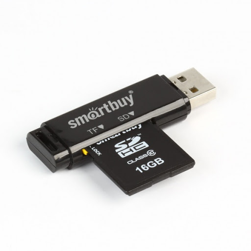 Картридер Smartbuy SBR-715-K чёрный