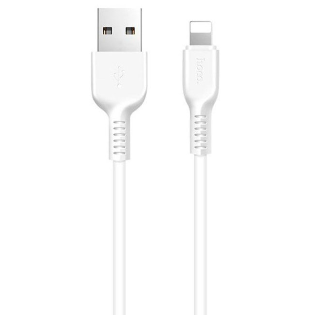 Кабель HOCO  Lightning 2м белый (X20)