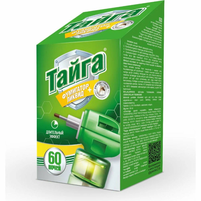 Тайга набор от комар 60ноч это (НАБОР) (12)