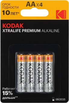 Э\п Kodak LR06 BL4 (80/400) XTRALIFE PREMIUM
