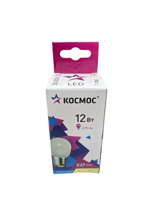 Лампа свд Космос шар Е27 12W 3000K