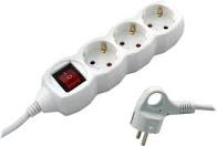 Удлинитель Oxion Pod 3 розетки 10A 1.5м с выкл SPR3S1