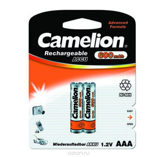 Ак-р Camelion R03 600ma