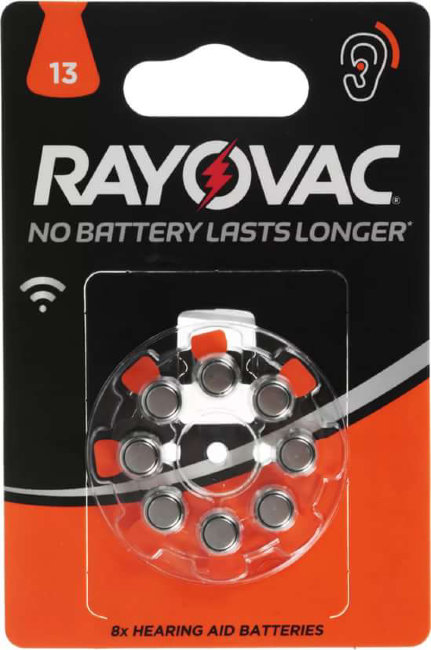 Э\п Rayovac 13 BL8 д\слух аппаратов