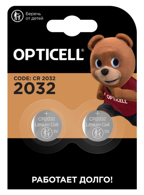 Э\п OPTICELL  CR2032 BL2