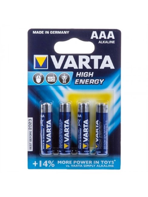 Э\п Varta HighEnergy LR03 BL4