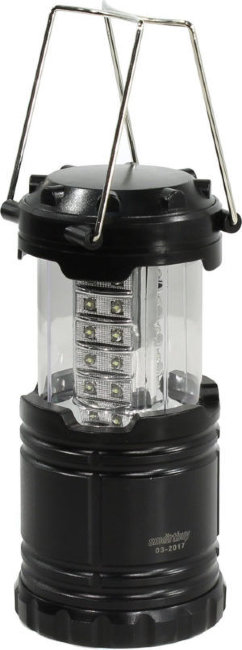 Фонарь SBF-30-S кемпинг,складной 3х3 COB чёрный