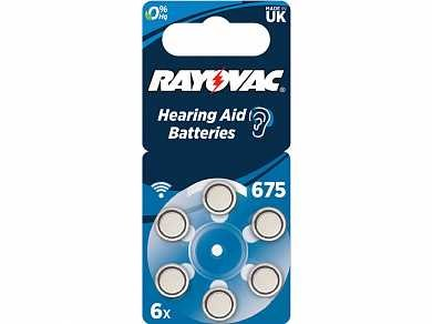 Э\п Rayovac 675 BL6 д\слух аппаратов EXTRA