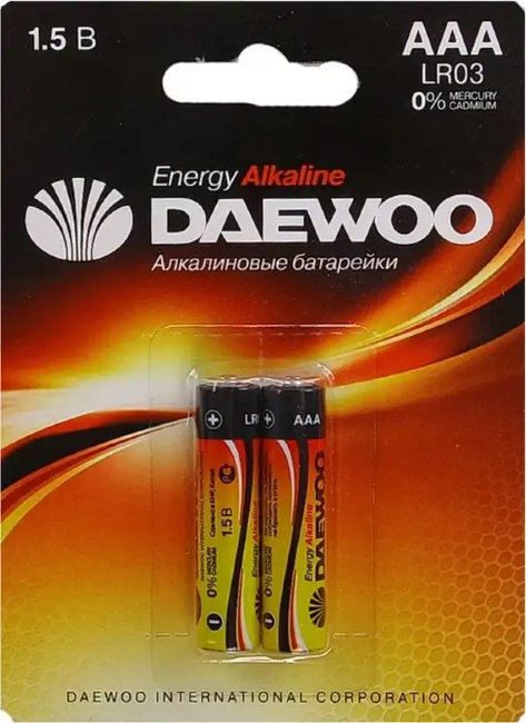 Э\п Daewoo LR03 BL2 ENERGY (20/480)