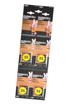 Э\п Duracell LR03 BL16 Бельгия (новый дизайн) SIMPLY